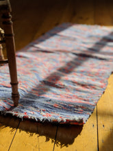 Load image into Gallery viewer, Amari Pink and Blue Upcycled Rug